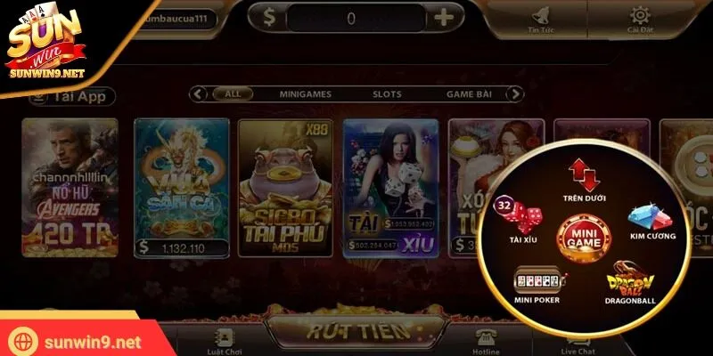 Các game chơi nhanh cho phép tham gia nhanh chóng