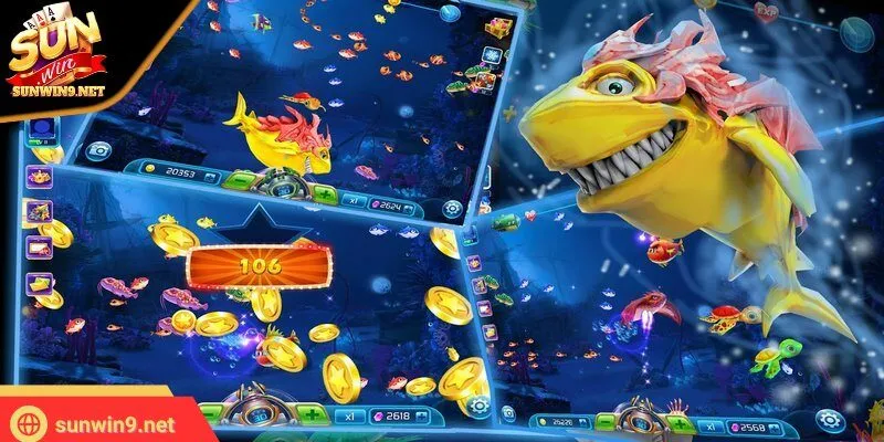 Cổng game ra mắt nhiều phiên bản bắn cá sôi động