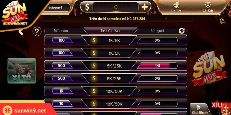 Biết chọn bàn phù hợp với khả năng của bản thân